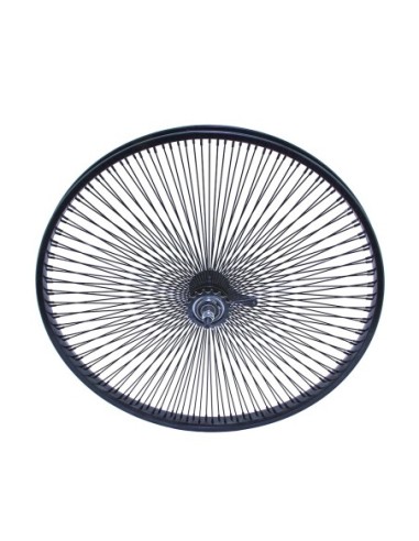 26 Steel Coaster Wheel 144 Spoke 14gBlack 3/8...